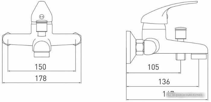 Смеситель Gross Aqua Basic 2237257C