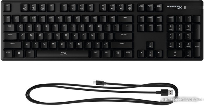 Клавиатура HyperX Alloy Origins (HyperX Red, нет кириллицы)