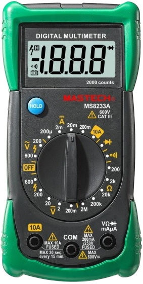 Мультиметр Mastech MS8233A