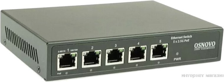 Неуправляемый коммутатор Osnovo SW-5D-1