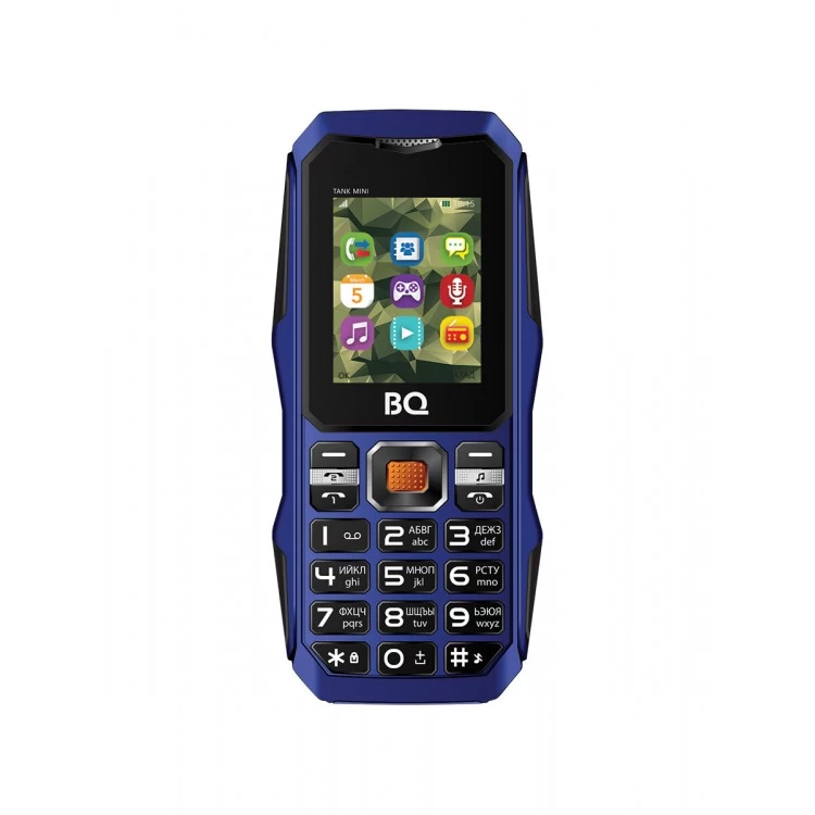 Мобильный телефон BQ-Mobile BQ-1842 Tank mini (синий)