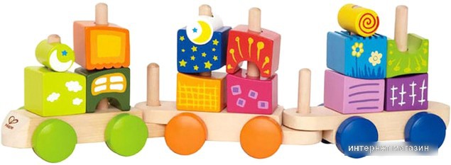 Сортер Hape Поезд Фантазия E0417-HP