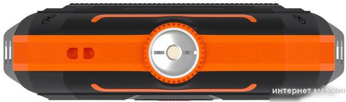 Кнопочный телефон Maxvi T101 (оранжевый)