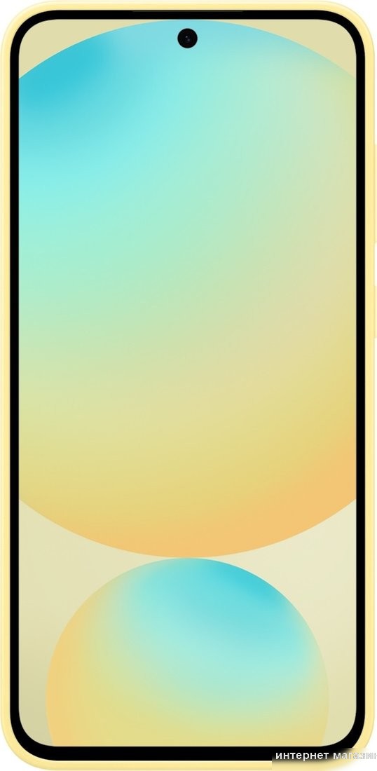 Чехол для телефона Samsung Silicone Case Galaxy S24 FE (желтый)