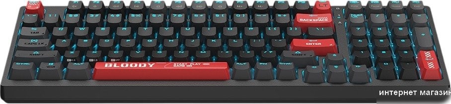 Клавиатура A4Tech Bloody AT98 (черный/красный)