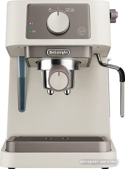 Рожковая помповая кофеварка DeLonghi Stilosa EC235.CR