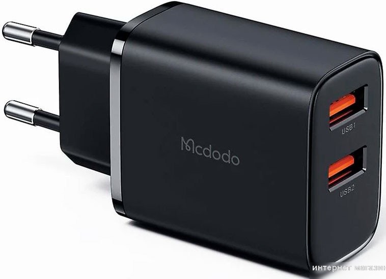 Сетевое зарядное McDodo CH-5070 (черный)