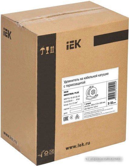 Удлинитель IEK WKP15-16-04-30-44 