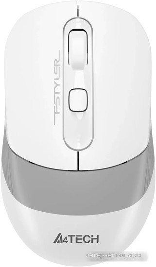 Мышь A4Tech Fstyler FG10CS Air (белый/серый)
