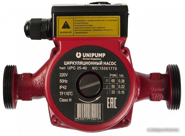 Циркуляционный насос Unipump UPC 25-80