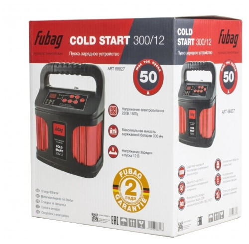 Пуско-зарядное устройство Fubag COLD START 300/12