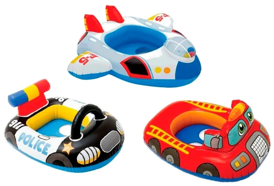Надувные ходунки Intex Kiddie 59586 (в ассортименте)