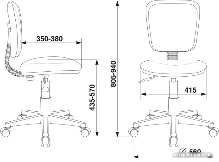 Кресло Бюрократ CH-W204NX/MASKARAD (мультиколор)