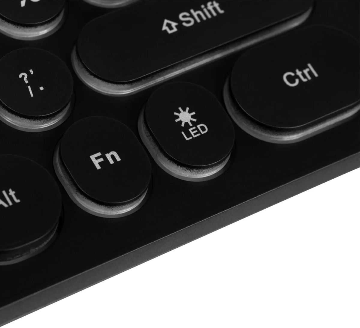 Клавиатура Oklick 420MRL (черный)
