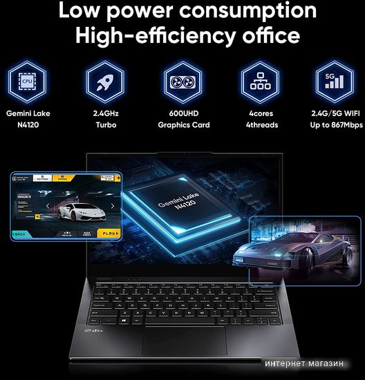 Ноутбук Chuwi HeroBook Pro N4020 8GB+256GB