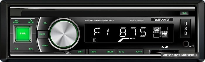 USB-магнитола Swat MEX-1046UBG