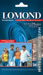 Фотобумага Lomond Суперглянцевая 10x15 260 г/кв.м. 20 листов (1103102)