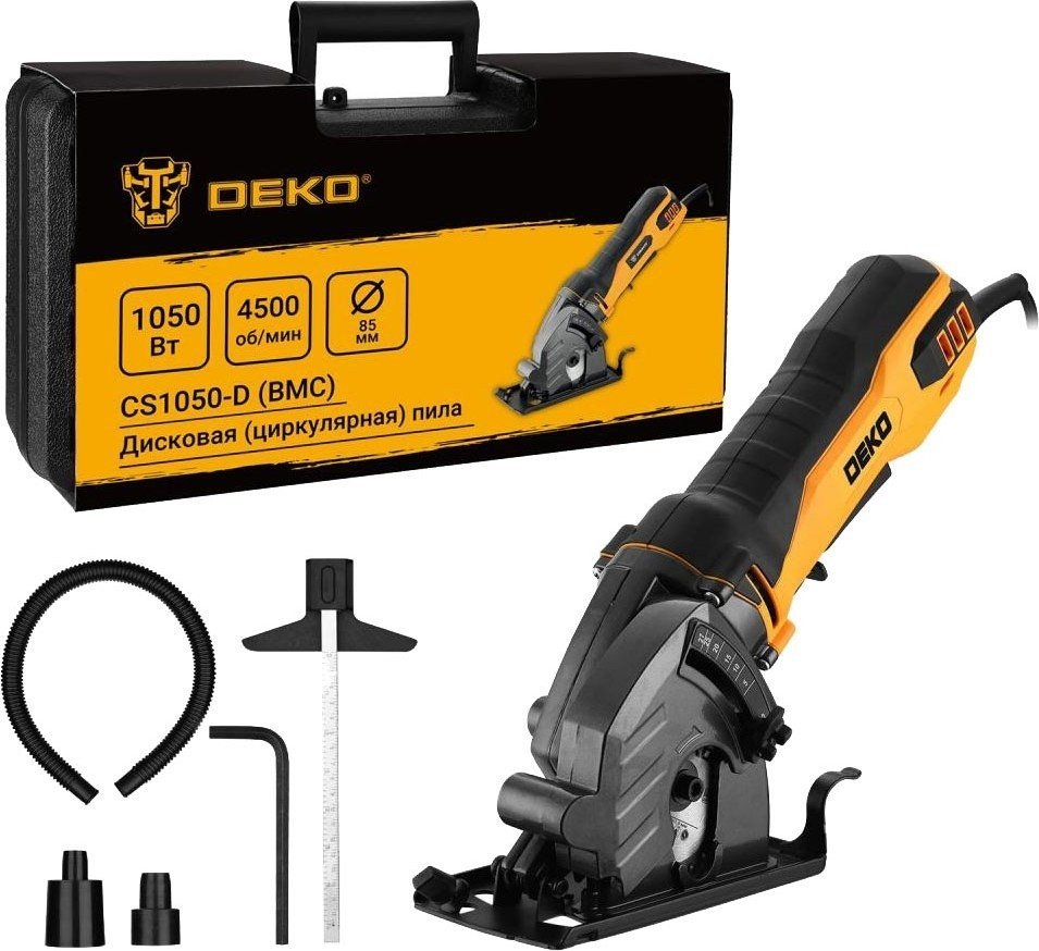 Дисковая погружная Deko CS1050-D 083-1103 (кейс)