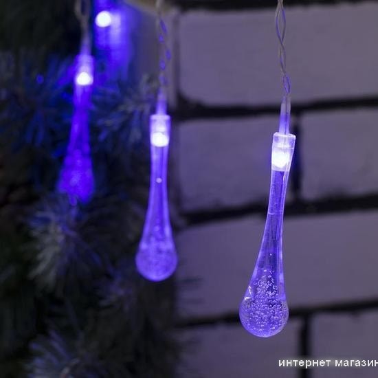 Световой дождь Luazon Занавес 50 LED 2.5х0.65м (мульти)
