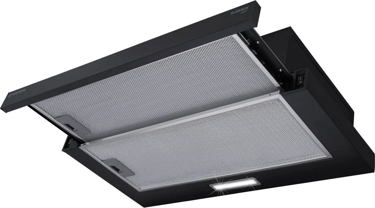Кухонная вытяжка Meferi SLIDEBOX60BK Light