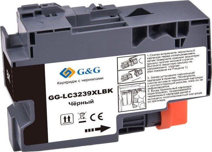 Картридж G&G GG-LC3239XLBK (аналог Brother LC3239XLBK)