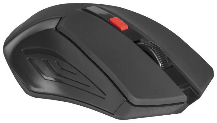 Мышь Defender Accura MM-275 (черный/красный)