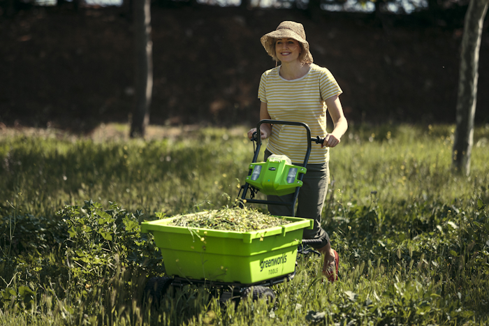 Тачка Greenworks 40V G40GC 7400007 (без АКБ и ЗУ)