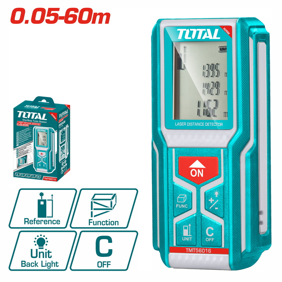 Лазерный дальномер Total TMT56016