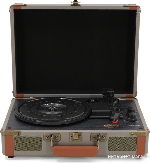 Виниловый проигрыватель Ritmix LP-130B (серый)