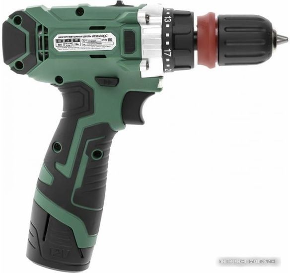Дрель-шуруповерт Hammer ACD122QC (с 2-мя АКБ, кейс)