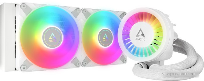 Жидкостное охлаждение для процессора Arctic Liquid Freezer III 240 A-RGB White ACFRE00150A