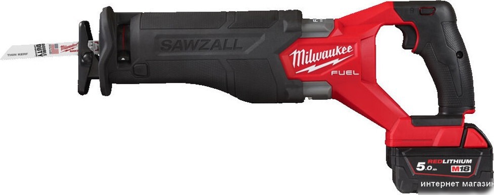 Сабельная пила Milwaukee M18 FSZ100P 4933498242 (с 2-мя АКБ, кейс)