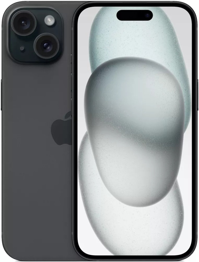 Смартфон Apple iPhone 15 128GB (черный)