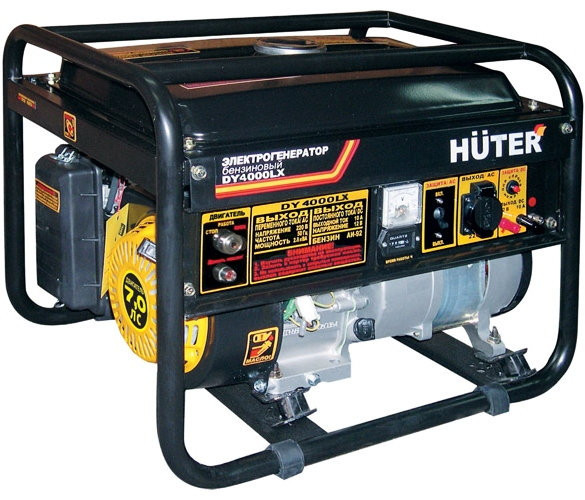 Бензиновый генератор Huter DY4000LX