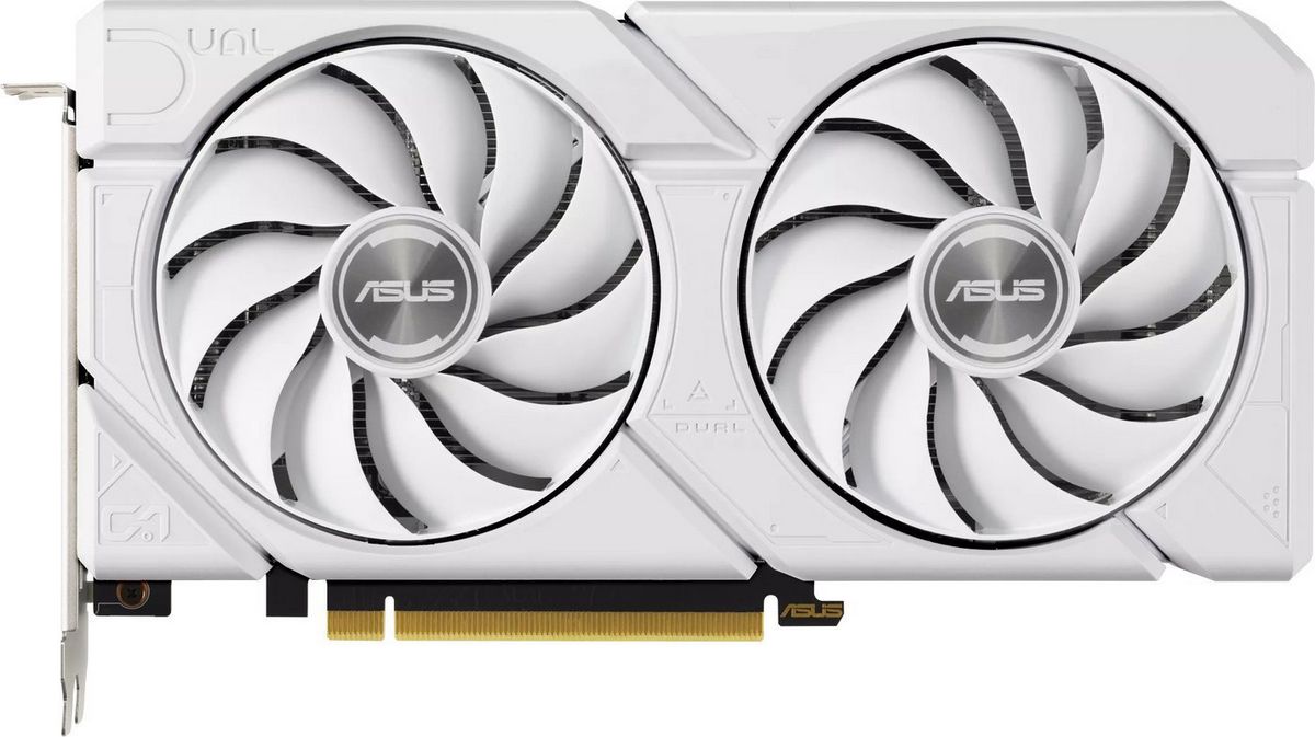 ASUS Dual GeForce RTX 4060 Ti Evo White OC Edition 8GB GDDR6 DUAL-RTX4060TI-O8G-EVO-WHITE