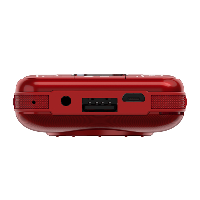 Кнопочный телефон Maxvi P110 (красный)
