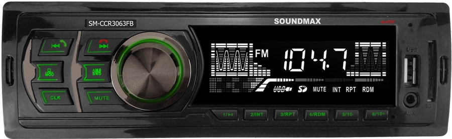 USB-магнитола Soundmax SM-CCR3063FB