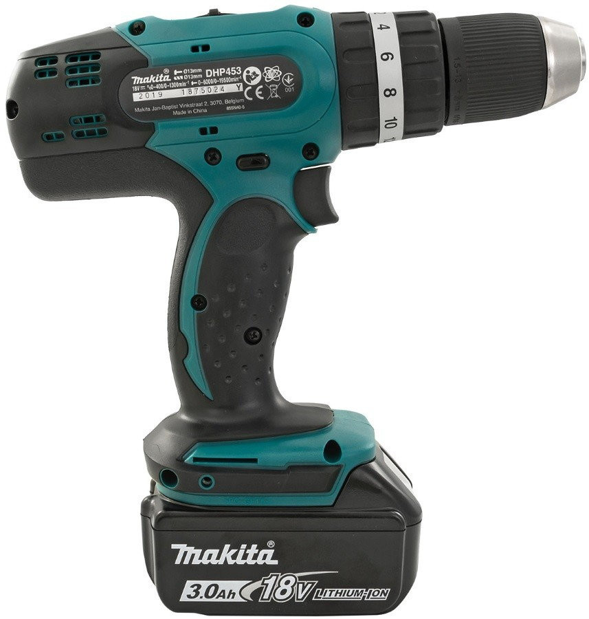 Дрель-шуруповерт Makita DHP453RFE