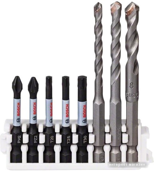 Набор бит Bosch 2608577145 (8 предметов)