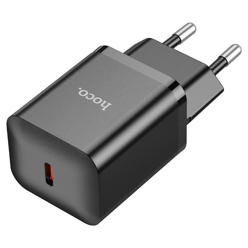 Сетевое зарядное Hoco N27 Type-C (черный)