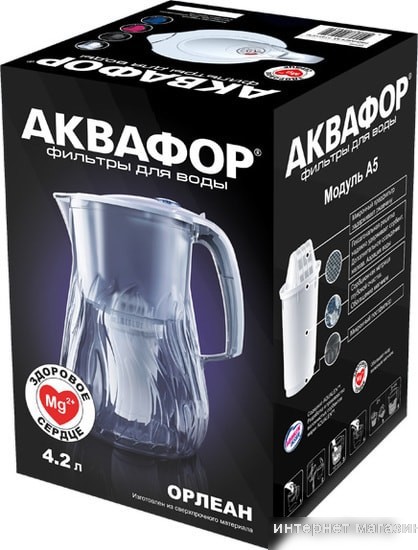 Кувшин АКВАФОР Орлеан (белый)