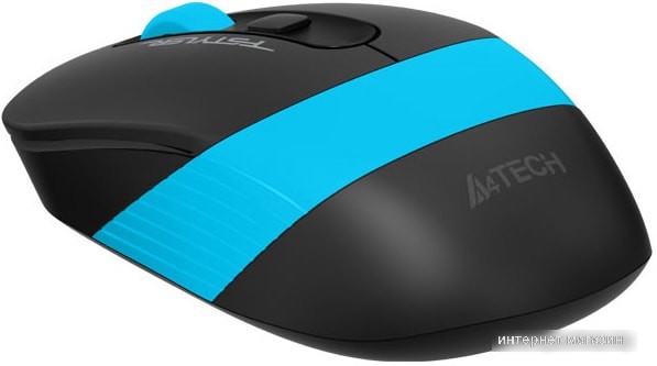 Мышь A4Tech Fstyler FG10S (черный/синий)