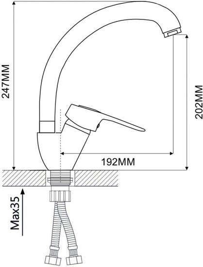 Смеситель Econoce EC0245