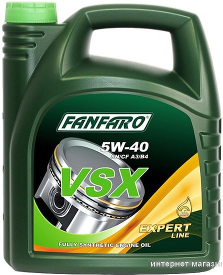 Моторное масло Fanfaro VSX 5W-40 5л