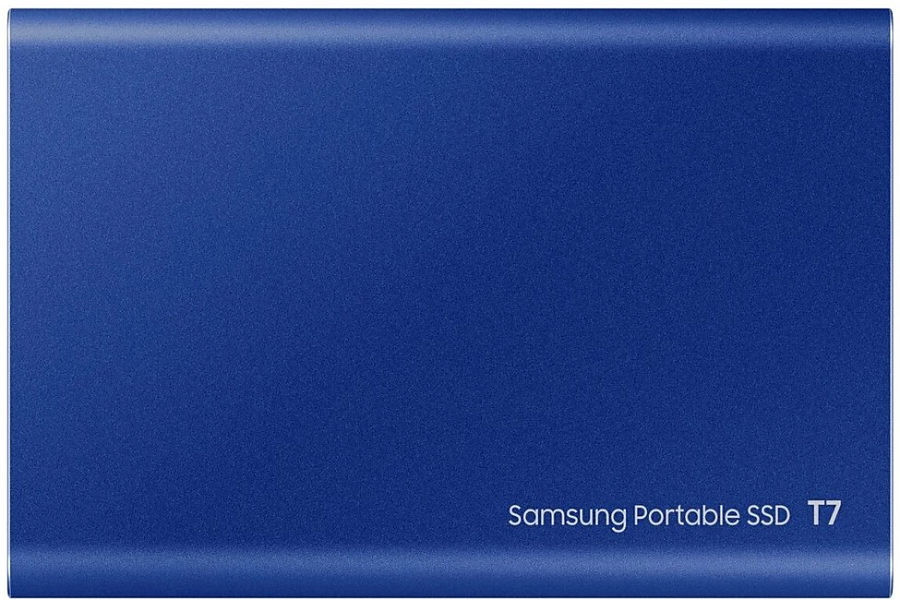 Внешний накопитель Samsung T7 500GB (синий)