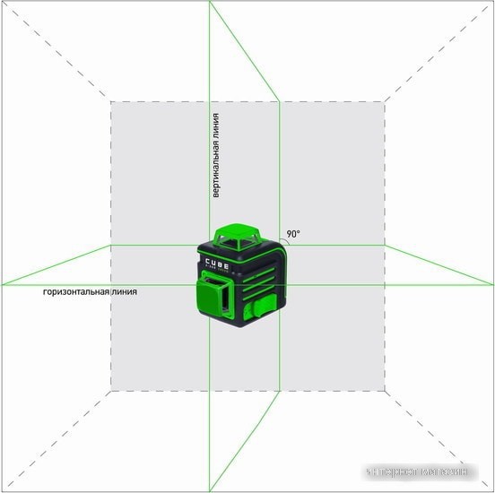 Лазерный нивелир ADA Instruments Cube 2-360 Green Professional Edition А00534