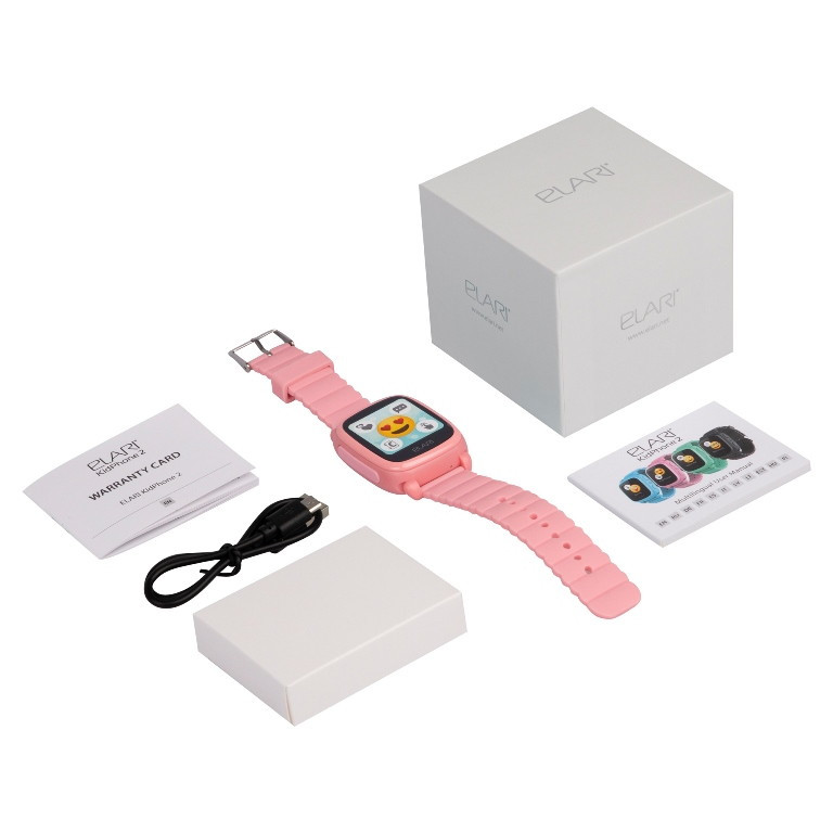 Умные часы Elari KidPhone 2 (розовый)