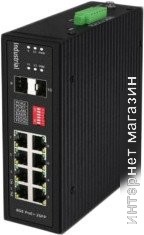 Неуправляемый коммутатор Osnovo SW-80802/I(Port 90W,300W)