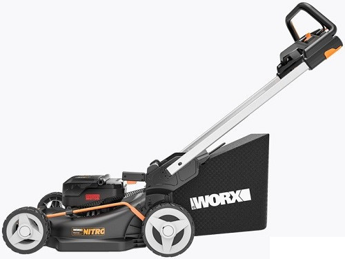 Газонокосилка аккумуляторная Worx WG749E (с 2-мя АКБ)