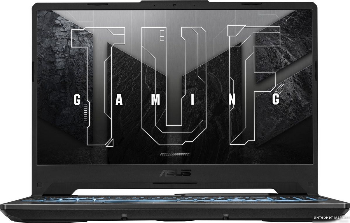 Игровой ноутбук ASUS TUF Gaming A15 FA506NCR-HN044 + рюкзак Goody Advanced (темно-серый)